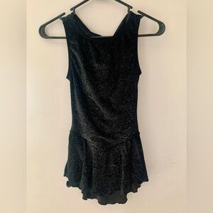 Child L / Adult XS black shimmer skating test